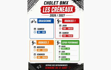 REPRISE DES ENTRAINEMENTS !