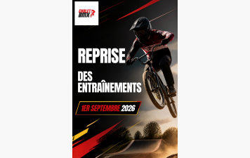 REPRISE DES ENTRAINEMENTS !