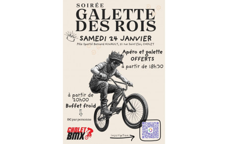 samedi 24 janvier 2026 : soirée galette des rois